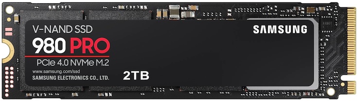 Samsung 980 PRO Series MZ-V8P2T0BAM  2TB TLC PCI Express NVMe Solid State Drive