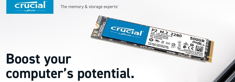 Crucial P2 Series CT1000P2SSD8 1TB NVMe Solid State Drive Review