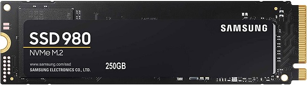 Samsung MZ-V8V250BAM 980 Series 250GB TLC NVMe M.2 2280 Solid State Drive